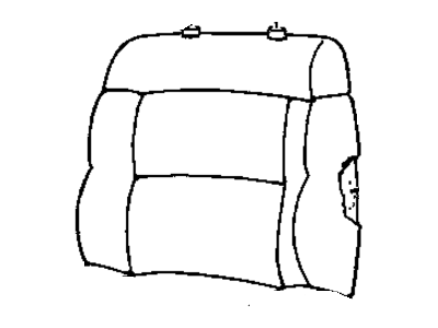 GM 17912839 Pad Assembly, P/D Seat Back