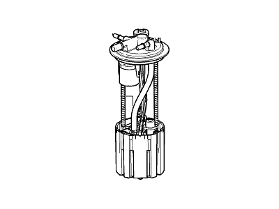 GM 19209146 Fuel Tank Fuel Pump Module Kit (W/O Fuel Level Sensor)