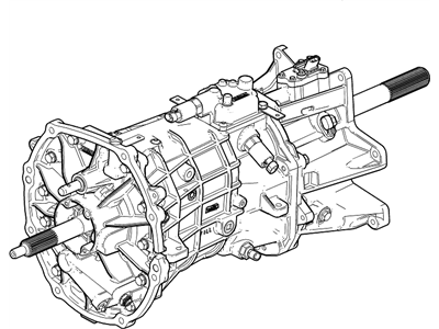 2015 Chevrolet Corvette Transmission Assembly - 24272358