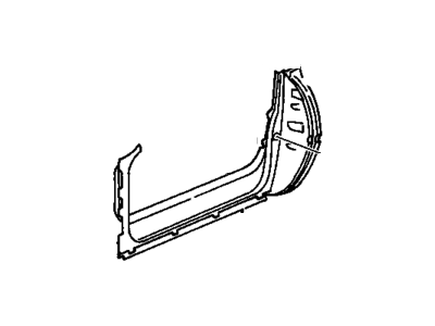 GM 10287792 Panel, Front Side Door Opening Finish