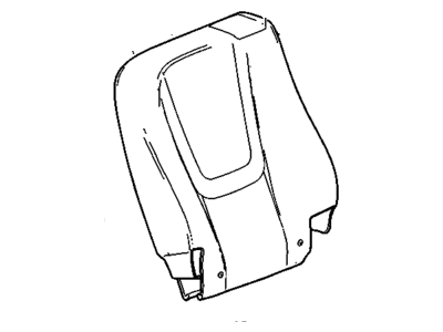 GM 22902904 Cover,Rear Seat Back