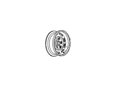 GMC Suburban Spare Wheel - 9592306