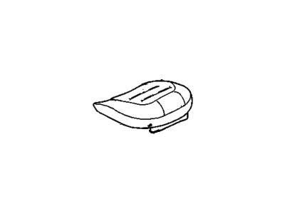 GM 88957753 COVER, Front Seat Cushion