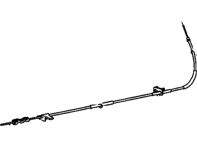 GM 3525760 Cable Assembly, Parking Brake Intermediate
