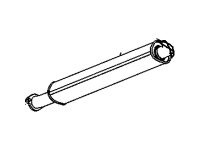 GM 23454832 Muffler Assembly, Exhaust (W/ Exhaust Pipe)