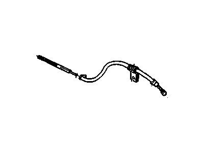 GM 10403283 Cable Assembly, Parking Brake Rear