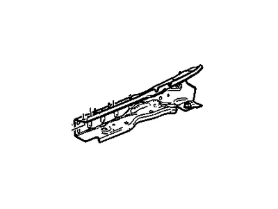 GM 95231595 Rail Assembly, Front Compartment Inner Side