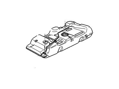 1998 Oldsmobile Silhouette Fuel Tank - 10419935