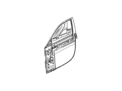 GM 15880691 Door Assembly, Front Side