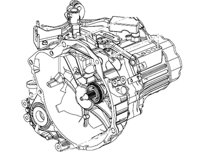 2014 Chevrolet Spark Transmission Assembly - 25181981