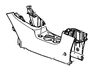 GM 95919305 Console,Front Floor