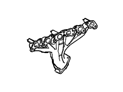 GM 12637060 Engine Exhaust Manifold Assembly