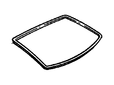 GM 22652710 Molding Assembly, Rear Window Reveal <Use 1C4N