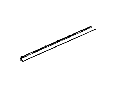 GM 20505930 Sealing Strip, Front Side Door Bottom Auxiliary