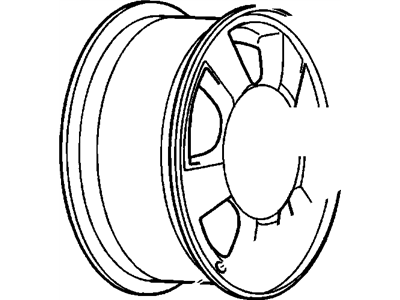 Chevrolet Trailblazer Spare Wheel - 9593377