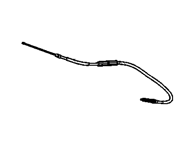 2006 Chevrolet Tahoe Parking Brake Cable - 21997746