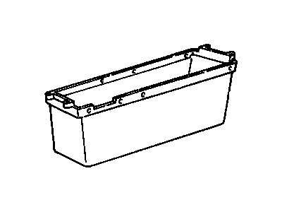 GM 12543634 Compartment Asm,Front Floor *Charcoal