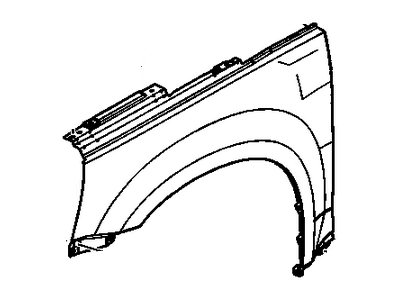 GM 15881408 Panel, Front Fender Outer