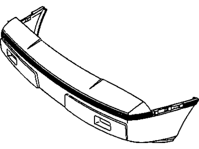 GM 10032432 Front Bumper, Cover