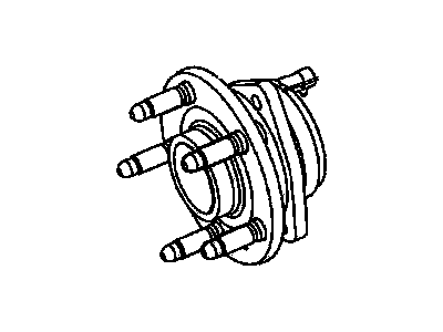 GM 92192305 Front Wheel Hub And Bearing Assembly