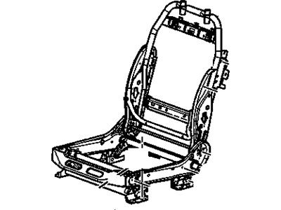 GM 15908716 Frame Assembly, Driver Seat