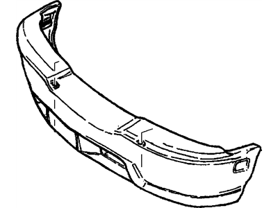 GM 12377116 Front Bumper Cover