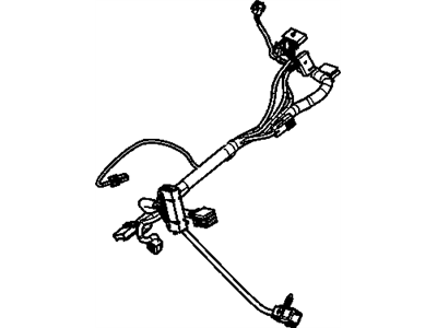 GM 25797751 Harness Assembly, Steering Column Wiring