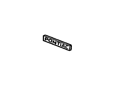 Pontiac LeMans Emblem - 14100435