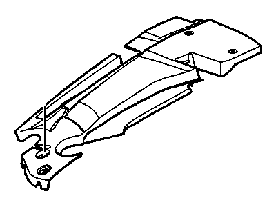 GM 25793153 Shield Assembly, Front Compartment Side Sight