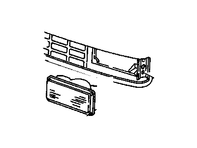 GM 5975424 Lamp Assembly, Parking