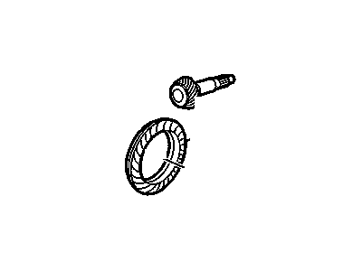GM 19208200 Gear Set,Differential Ring & Drive Pinion
