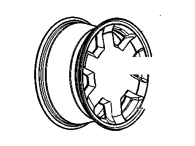 Cadillac Spare Wheel - 9594491