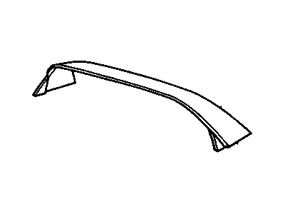 GM 10254708 Panel, Roof Rear *Paint To Mat
