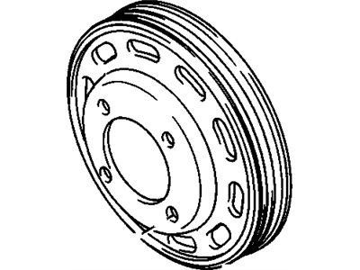 GM 96060137 Pulley