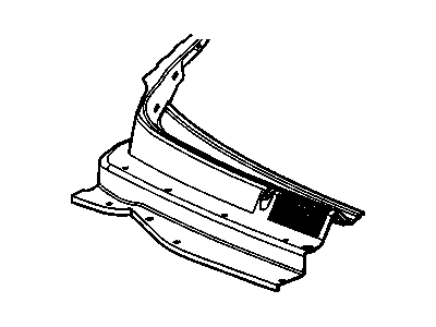 GM 96623292 Panel Assembly, Air Inlet Grille
