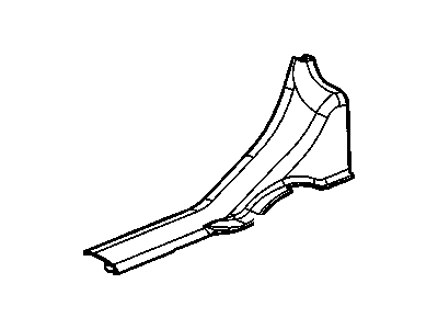 GM 25769895 Plate Assembly, Rear Side Door Sill Trim *Light Cashmere
