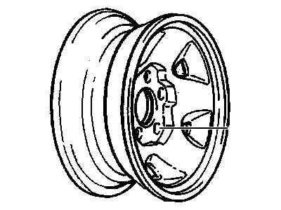 GMC Jimmy Spare Wheel - 9591890