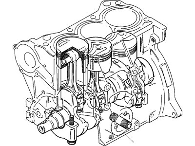 GM 91177692 Engine Asm,Short (On Esn)