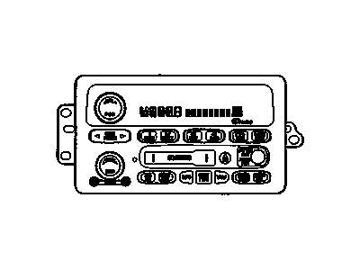 GM 9354886 Knob,Radio Tone Control