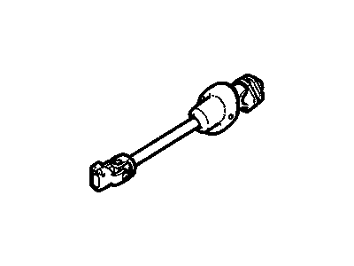 GM 19256700 Steering Gear Coupling Shaft Assembly