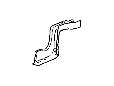 GM 22745742 Rail,Rear Compartment Floor Panel (W/Rear Suspension Support)