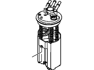 GM 15763587 Fuel Tank Fuel Pump Module(Sender & Pump)