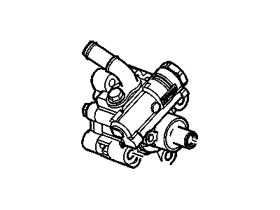 Pontiac Solstice Power Steering Pump - 15868352