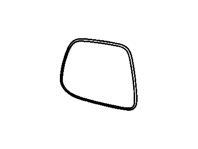GM 95218132 Mirror, Outside Rear View (Reflector Glass & Backing Plate)