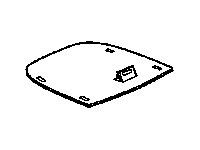 GM 25681963 Panel Assembly, Rear Compartment Spare Wheel Cover
