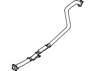 GM 97066214 Exhaust Pipe