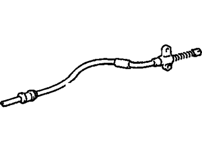 GM 94857025 Cable,Parking Brake Rear