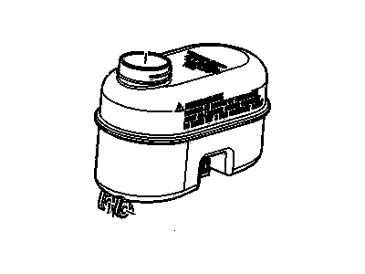 GM 18026281 Reservoir Asm,Brake Master Cylinder (W/Grommets)