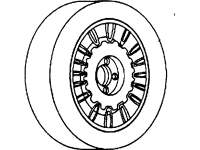 1999 Cadillac Deville Spare Wheel - 12365433
