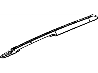 GM 15254142 Rail Assembly, Luggage Carrier Side (Steel)